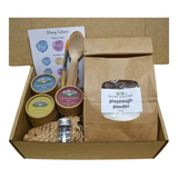 Eco Art and Craft Eco Playdough Kit for kids, includes colorful, natural playdough for creative art and craft activities.