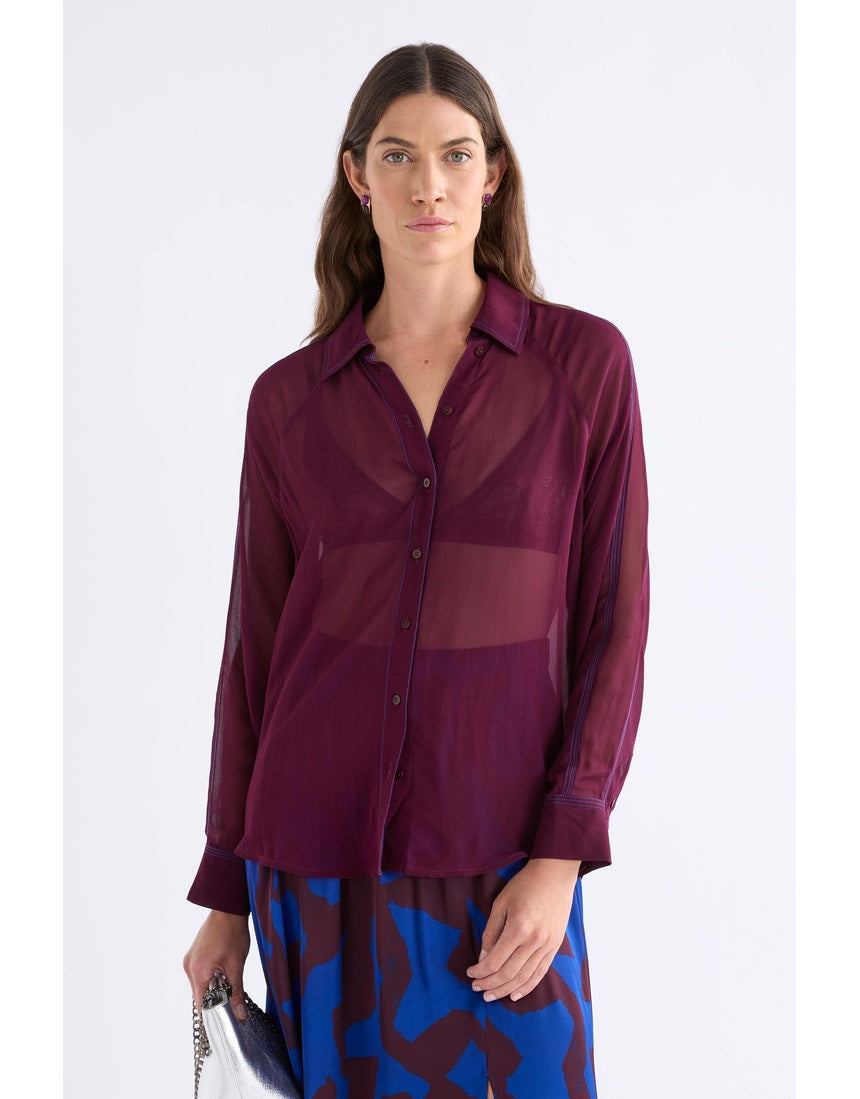 Alema Shirt by Elk in Shiraz - view 1