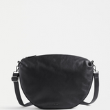 Black Elk Ilin Crossbody Bag with adjustable strap and sleek design, ideal for everyday use and stylish outings.