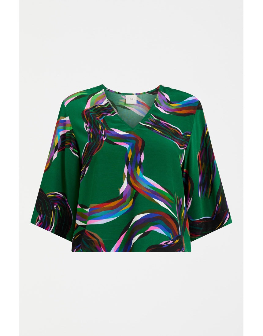 Metz Top by Elk in Facet Print - view 1
