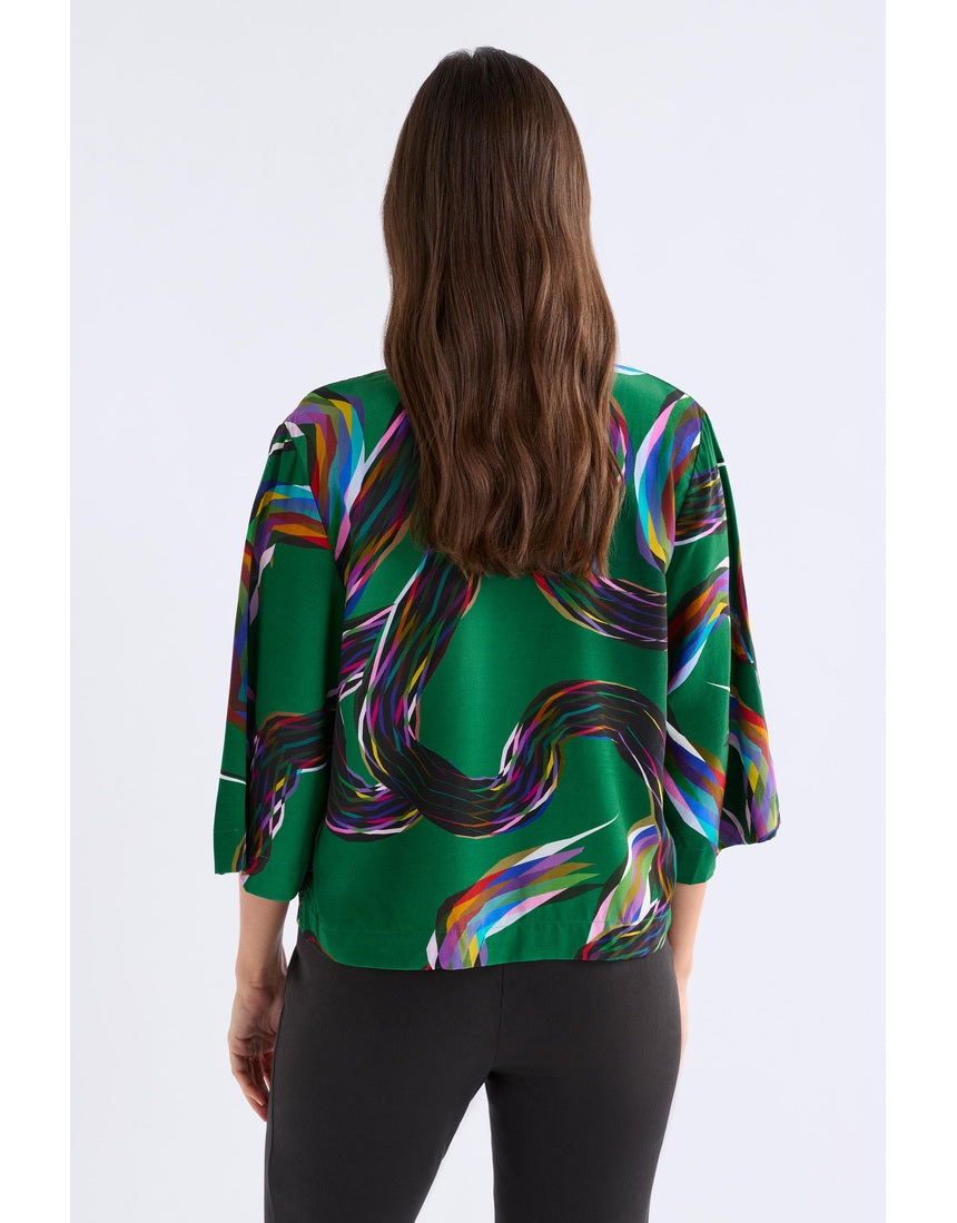 Metz Top by Elk in Facet Print - view 4