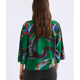 Metz Top by Elk in Facet Print - view 4