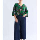 Metz Top by Elk in Facet Print - view 5