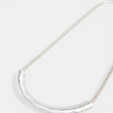 Silver Elk Gild Necklace by Elk featuring a sleek, modern design with a polished silver finish and intricate detailing.