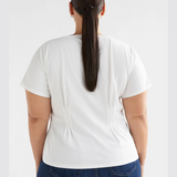 Elk Enda T-shirt, a casual men's top in soft fabric with Elk branding, shown in a neutral color on a plain background.
