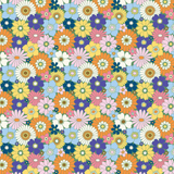 Project Ten Posy Mini Insulated Tote bag with colorful floral pattern and compact design for keeping food fresh.