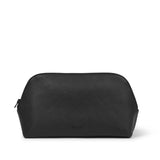 Large black cosmetic case by Base with a sturdy exterior and spacious interior for makeup and beauty essentials.