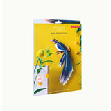 Studio Roof Flores wall decor featuring colorful floral design on a framed B5-sized artwork.