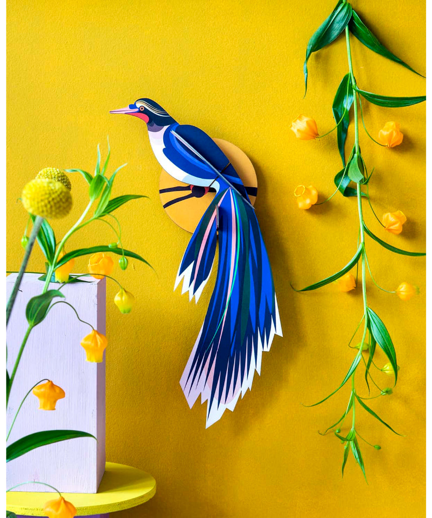 Studio Roof Flores wall art decor featuring vibrant floral design for a stylish home accent.