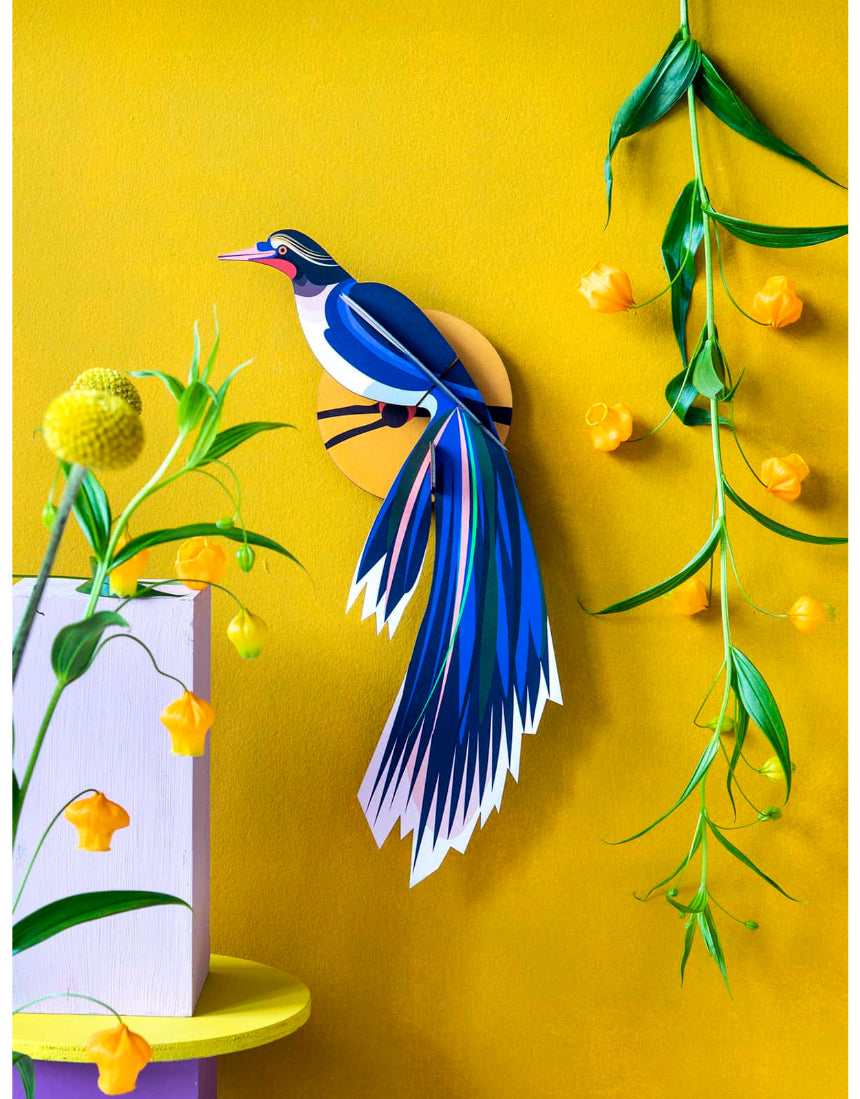 Studio Roof Flores wall art decor featuring vibrant floral design for a stylish home accent.