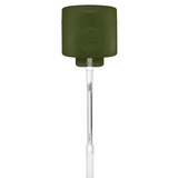 Frank Green drinkwear switch lid with straw and strap in blush color, featuring a sleek design and secure strap for easy carrying.