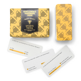 Gentlemen's Hardware Sports Trivia game box featuring a vintage design and colorful sports-themed illustrations.
