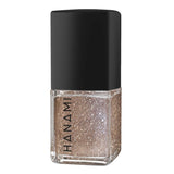 Hanami Dancing On My Own nail polish bottle by Hanami Cosmetics with vibrant pink and purple shades.