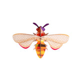 Studio Roof Honey Bee wall decor art featuring a detailed honey bee illustration on a neutral background.