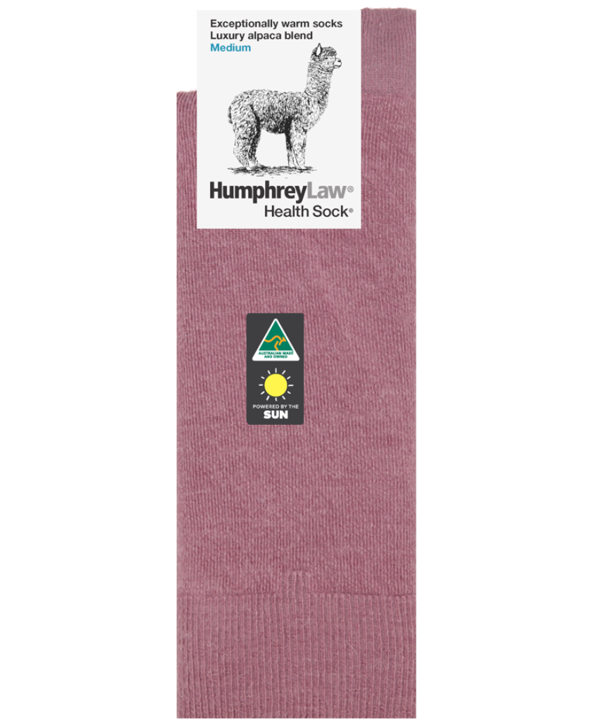 Black Humphrey Law Baby Alpaca Socks for small sizes, soft and cozy woolen socks for babies.