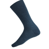 Black baby alpaca socks by Humphrey Law, small size, featuring soft, cozy fabric and a smooth, comfortable fit.