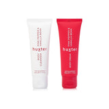 Huxter Adorned Christmas Body Care Bon Bon gift set with pink pepper and vanilla bean, featuring assorted body care products in festive packaging.