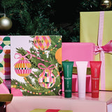 Huxter Adorned Christmas Hand Cream Gift Set with three decorative hand creams in festive packaging.