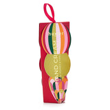 Huxter Adorned Christmas Hanging Hand Cream with Mulberry scent, featuring festive packaging and a decorative hanging design.