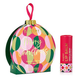Huxter Adorned Christmas Hanging Lip Balm in green, featuring festive holiday design, perfect for gift or seasonal use.