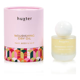 Huxter Adorned Christmas Nourishing Dry Oil 50ml, a luxurious body oil with festive packaging and a nourishing formula.