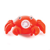Colorful crawling crab bubble blower toy by isAlbi with vibrant crab design and bubble wand for children to play and blow bubbles.