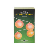 isAlbi Illuminate String Lights Basketball design, decorative string light with basketball-shaped bulbs for indoor or outdoor use