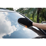 isAlbi 3-in-1 car cleaning glove for detailed vehicle washing, showing soft microfiber material and versatile design.