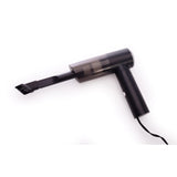 isAlbi Deluxe car vacuum cleaner and pump for car cleaning, showing compact design and attachments for interior detailing.