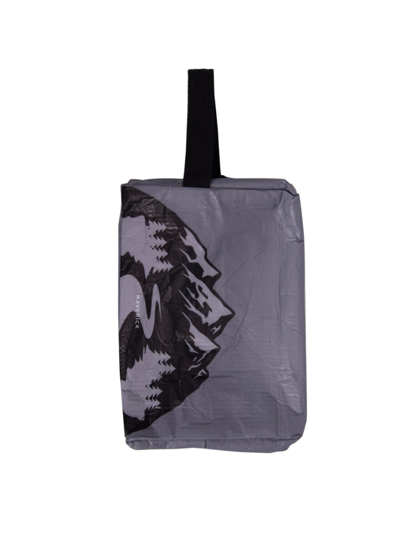 isAlbi Maverick Toiletries Bag with assorted designs, compact cosmetic and toiletry bag for travel and organization.