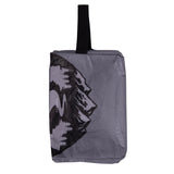 isAlbi Maverick Toiletries Bag with assorted designs, compact cosmetic and toiletry bag for travel and organization.