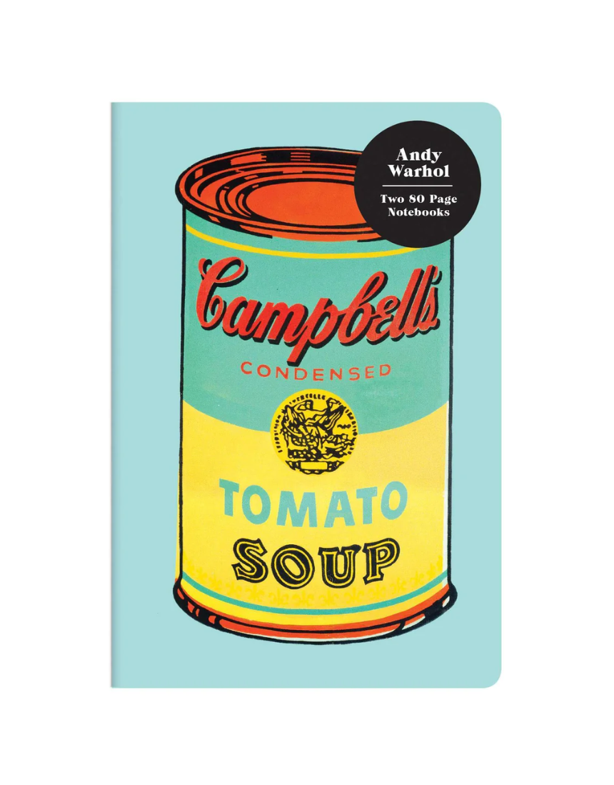 Andy Warhol mini notebook set by Isgift featuring colorful pop art covers and compact design for on-the-go note-taking.