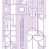 IS Gift Frank Lloyd Wright Cactus & Form Paint By Number Kit featuring colorful illustrated design for creative painting projects