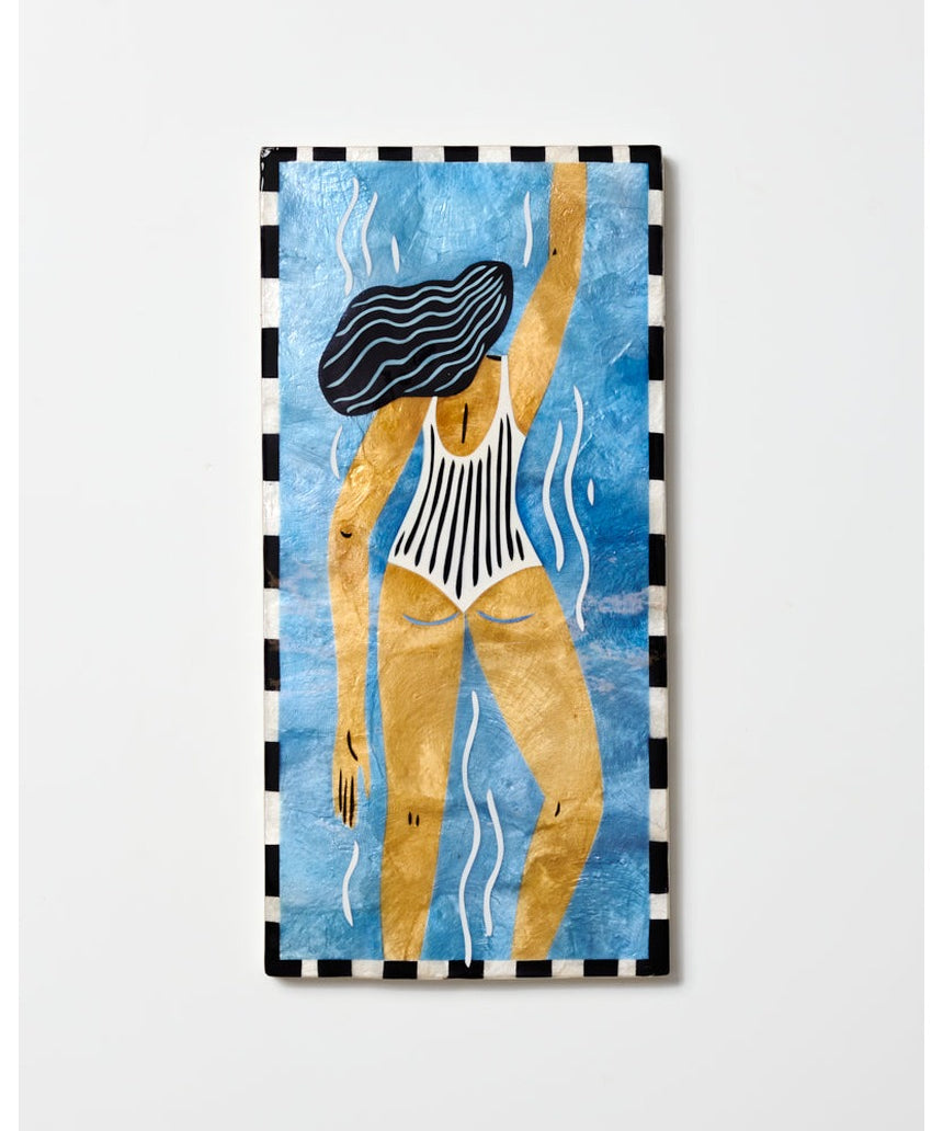 Jones & Co - Beach Day Wall Art Swim - image 1