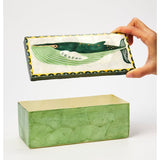 Jones & Co Mariner Box Whale jewelry box with a whale design, featuring a wooden finish and decorative maritime theme.