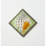 Jones & Co Mariner Wall Art featuring a realistic shell design, perfect for coastal or nautical decor.