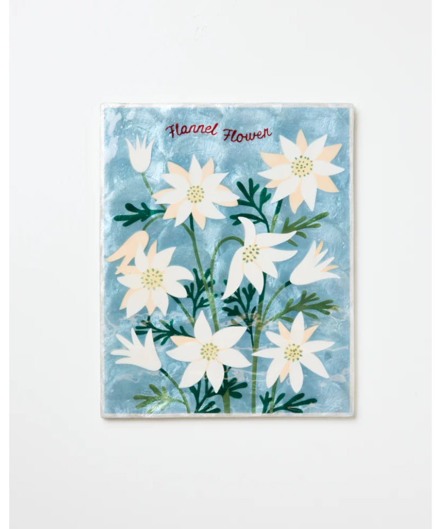 Jones & Co Market Wall Art featuring a rustic flannel design, showcasing a cozy, vintage-inspired textile pattern for home decor.