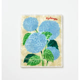 Jones & Co Market Wall Art featuring vibrant hydrangea floral design on a decorative wall piece.