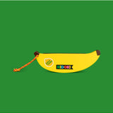 Kid playing isAlbi wooden fruit harmonica, a colorful educational musical instrument for children.