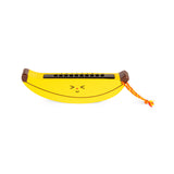 Wooden fruit harmonica by isAlbi for kids, showing colorful wooden fruit-shaped musical instrument with playful design.