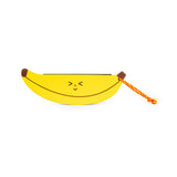 Wooden fruit harmonica by isAlbi held by a child, showcasing its compact design and natural wood finish.