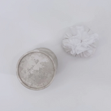 Kind Bod Bath Cloud in a jar, showcasing soft, fluffy bath product with natural ingredients for a relaxing bath experience.