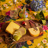 Kip&Co cheese knife set with multiple utensils featuring colorful handles for cheese serving and cutting.