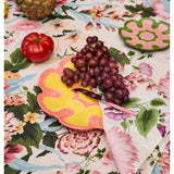 Kip & Co Diner Radiance cheese knife set featuring three stainless steel knives with colorful handles for cheese serving.
