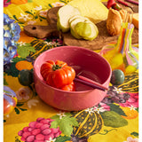 Kip & Co Diner Radiance Salad Servers set featuring colorful, patterned cutlery with sleek handles and decorative design.