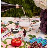 Kip & Co Diner Radiance Salad Servers set with colorful, patterned handles and stainless steel functional utensils.