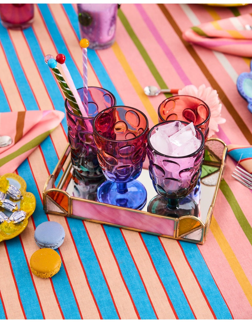 Kip & Co Bon Bon rectangle tray in colorful patterned design