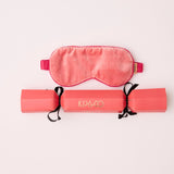Kip & Co Christmas Slumber velvet bon bon eye mask 4-piece set in festive colors