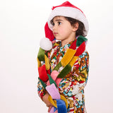 Kip & Co Festive Velvet Chain Garland Christmas decoration in rich velvet links for festive tree styling