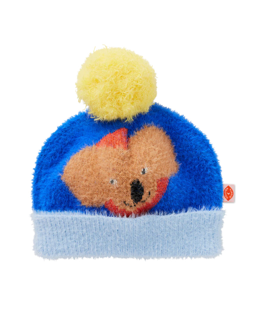 Halcyon Nights Little Billabong knit beanie hat with a cozy textured design and ribbed brim for warmth and style.